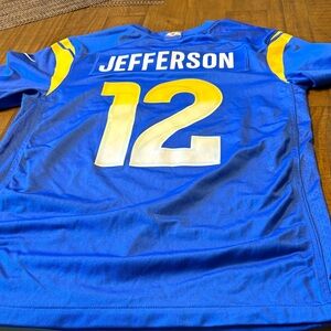 LA Rams Jersey. Jefferson No 12. Men’s Small